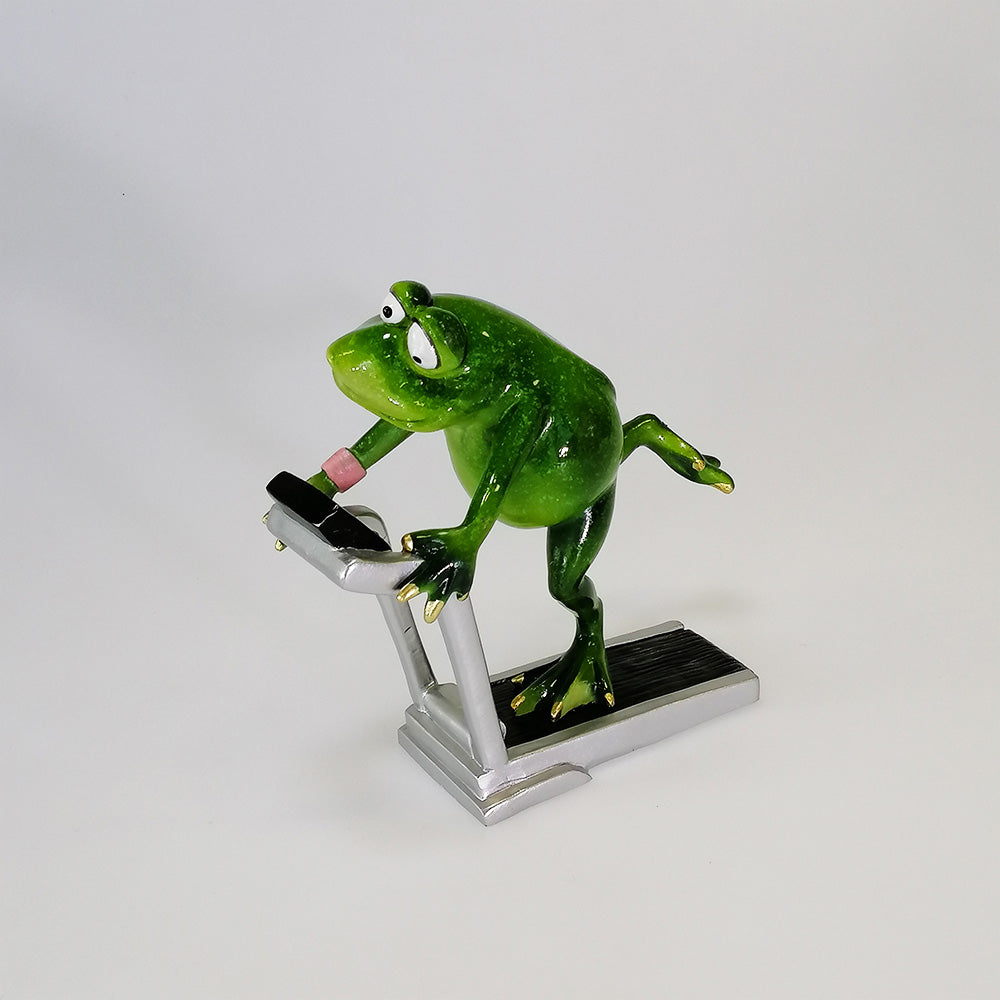 Treadmill Frog - Figurine