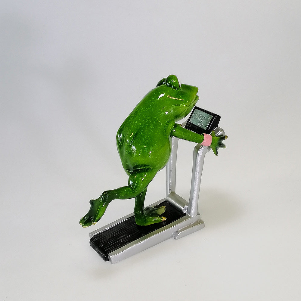 Treadmill Frog - Figurine