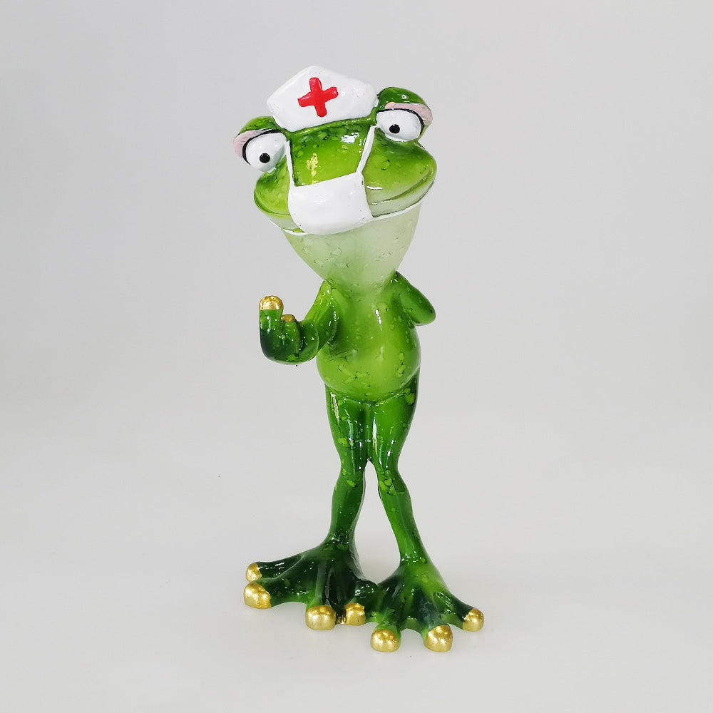 'Nurse' Frog - Figurine