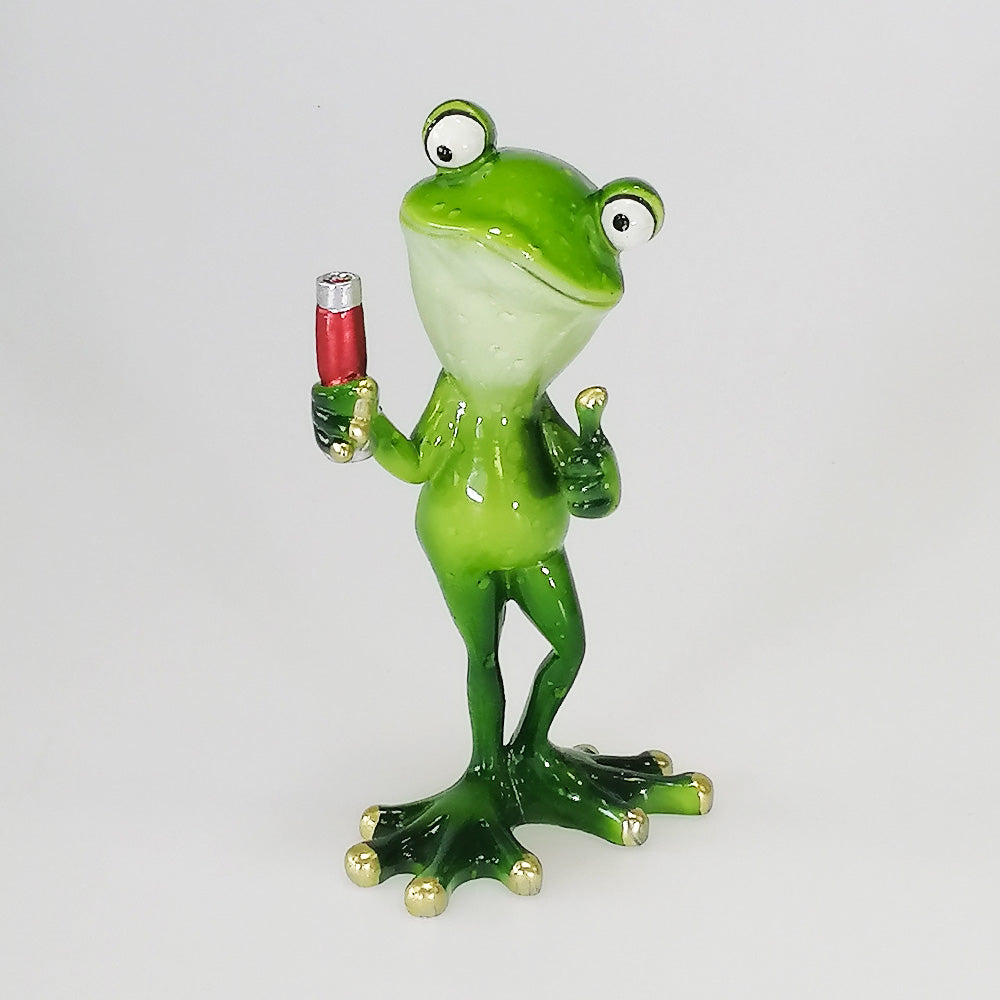 Wine' Frog - Figurine