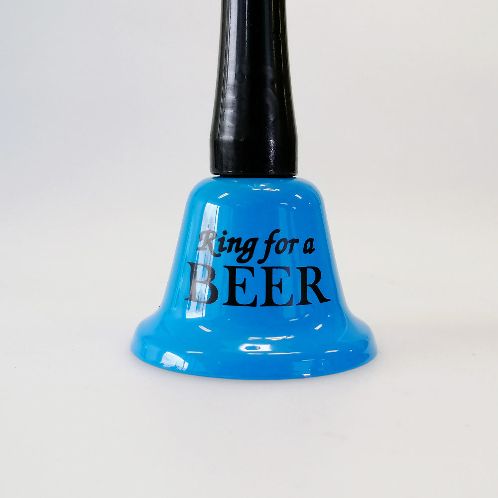 'Ring For A Beer' Bell - Blue 5.2x12cm