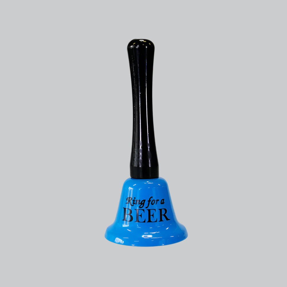 Ring For A Beer' Bell - Blue 5.2x12cm