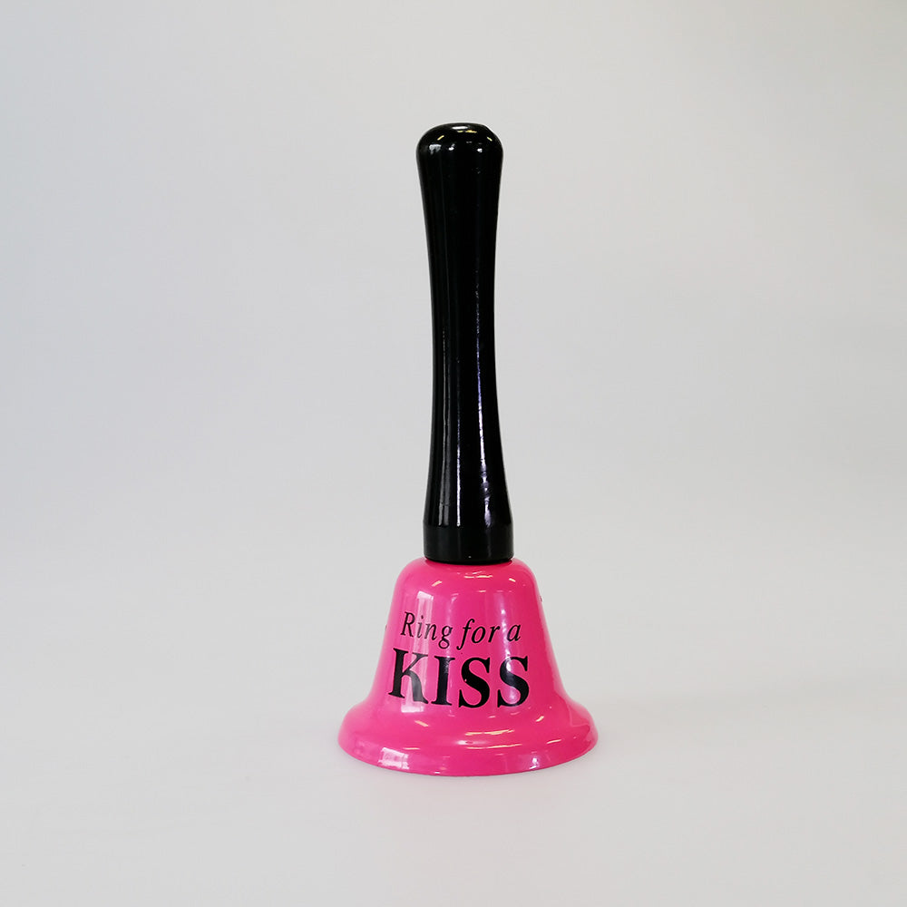 Ring For A Kiss' Bell - Pink 5.2x12cm
