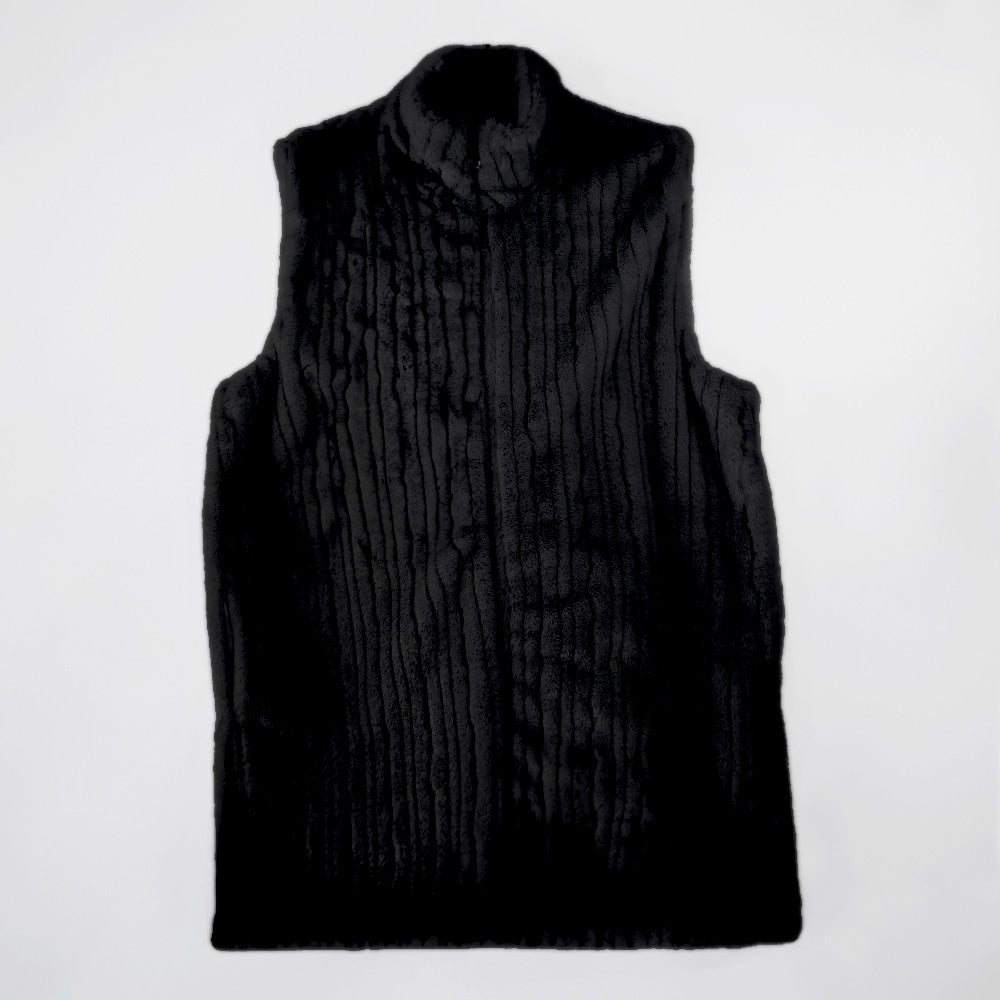 Faux Fur Vest - Long