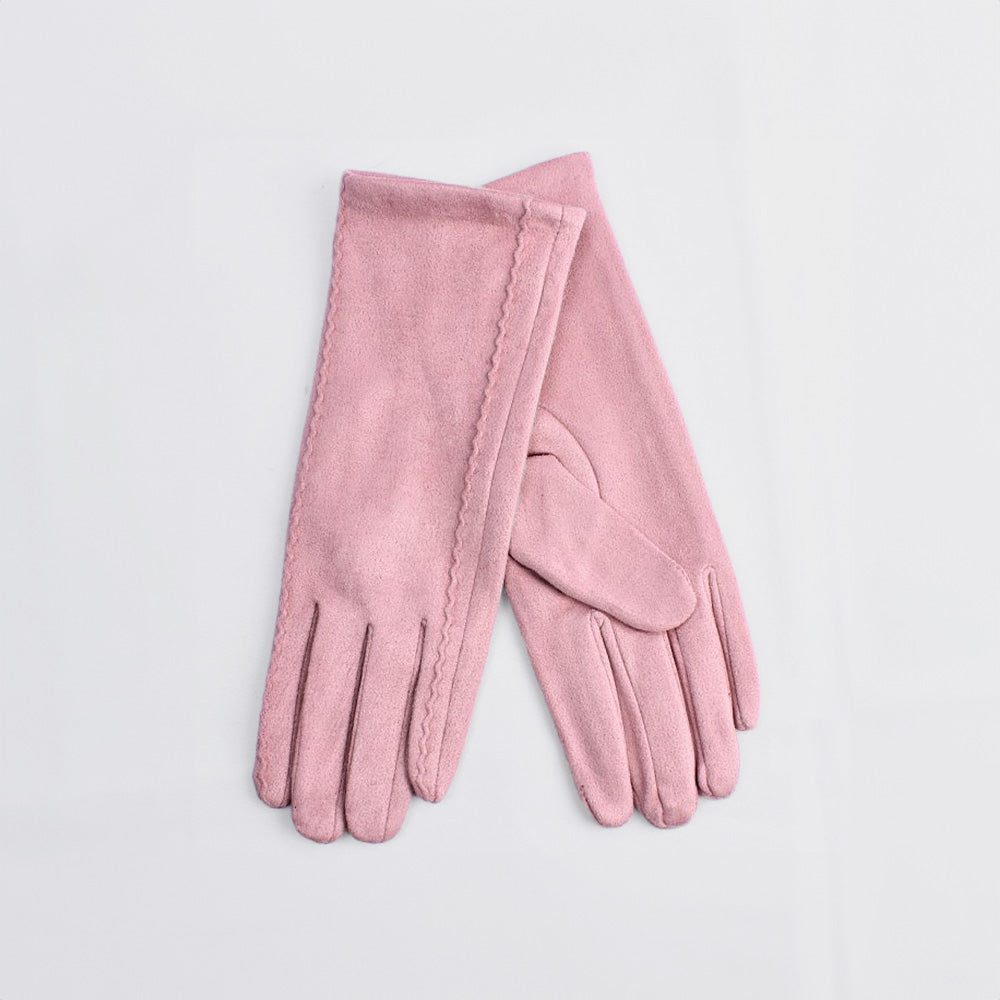 Faux Suede Gloves
