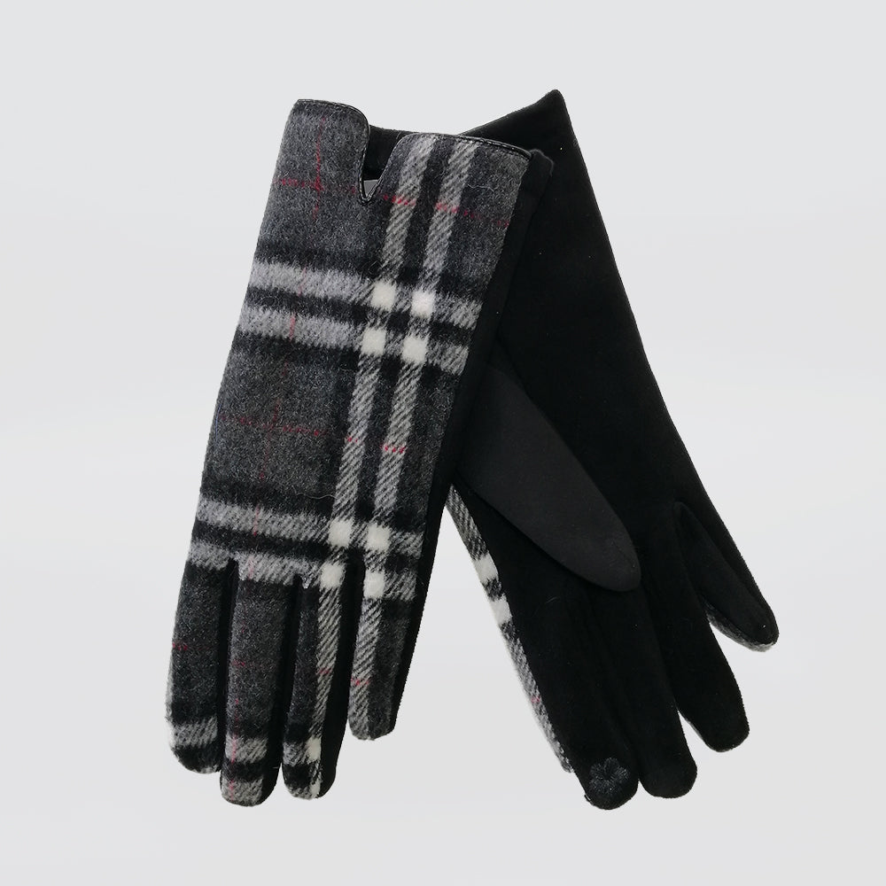 Plaid Gloves