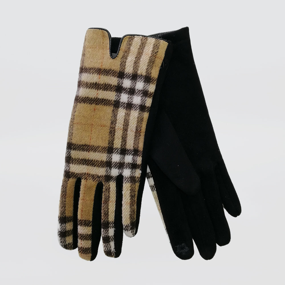 Plaid Gloves