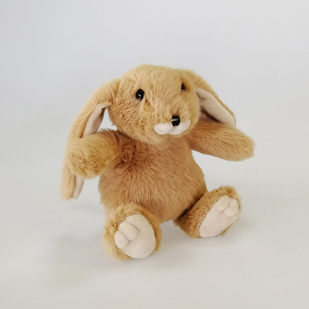 Small Snuggly Bunny - Brown 18cm