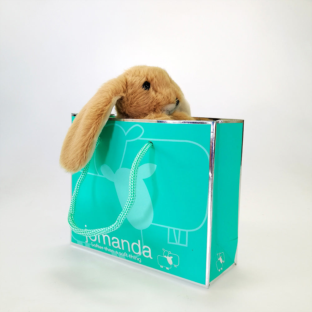 Small Snuggly Bunny - Brown 18cm