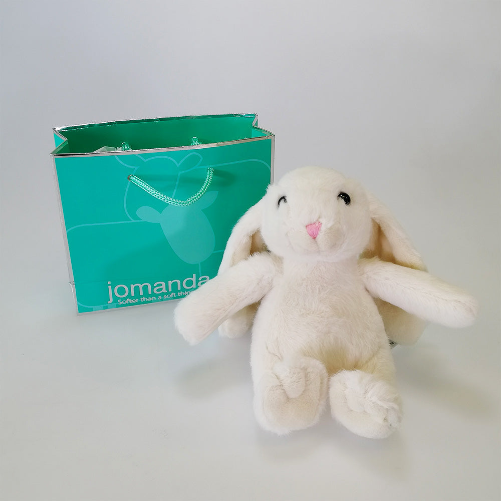 Small Snuggly Bunny - White 18cm