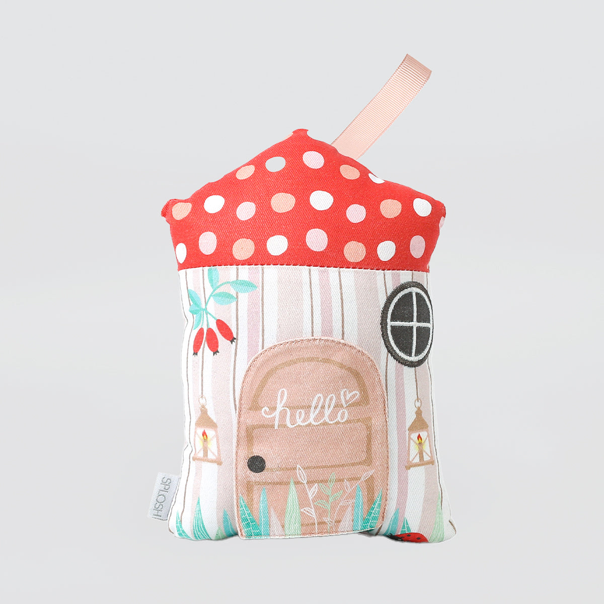 Red Tooth Fairy House Plush
