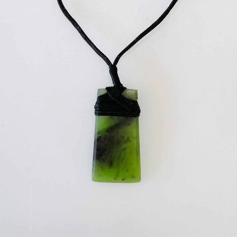 'Your Taonga' Pounamu Pepe Toki - Greenstone Necklace