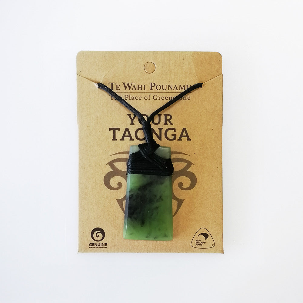 'Your Taonga' Pounamu Pepe Toki - Greenstone Necklace