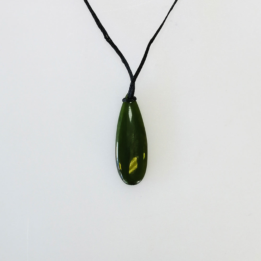 Your Taonga' Drop Pendant - Greenstone Necklace