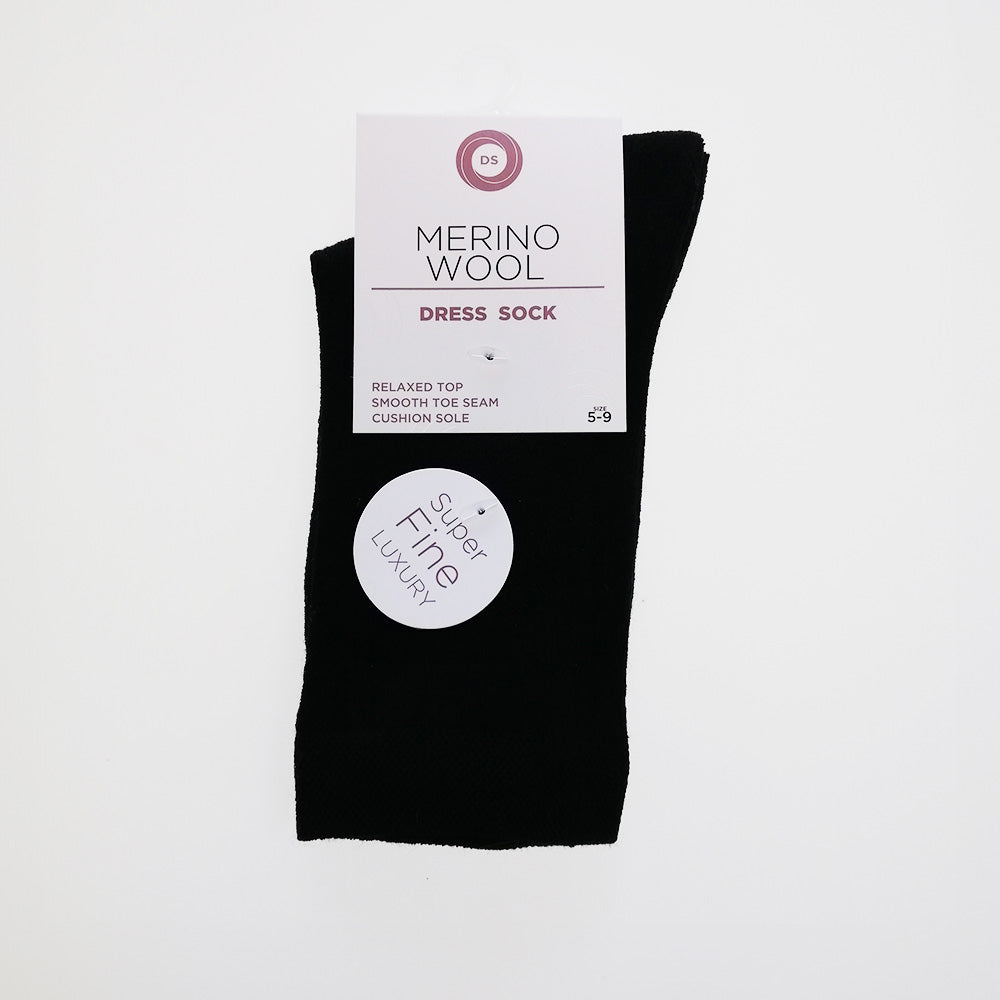 DS Merino Wool Dress Socks - Cushion Soles