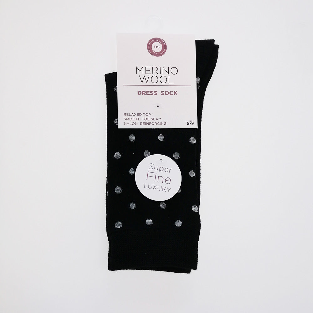 DS Merino Wool Dress Socks - Spots