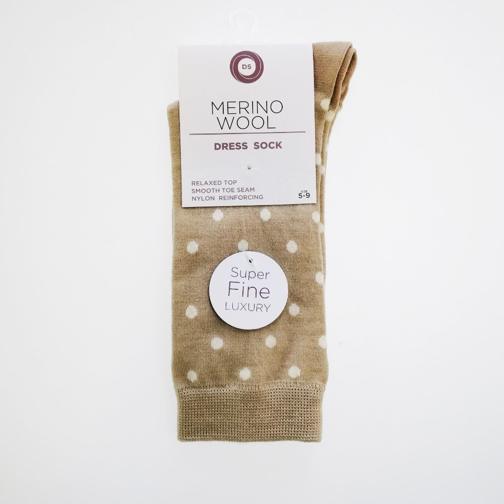 DS Merino Wool Dress Socks - Spots