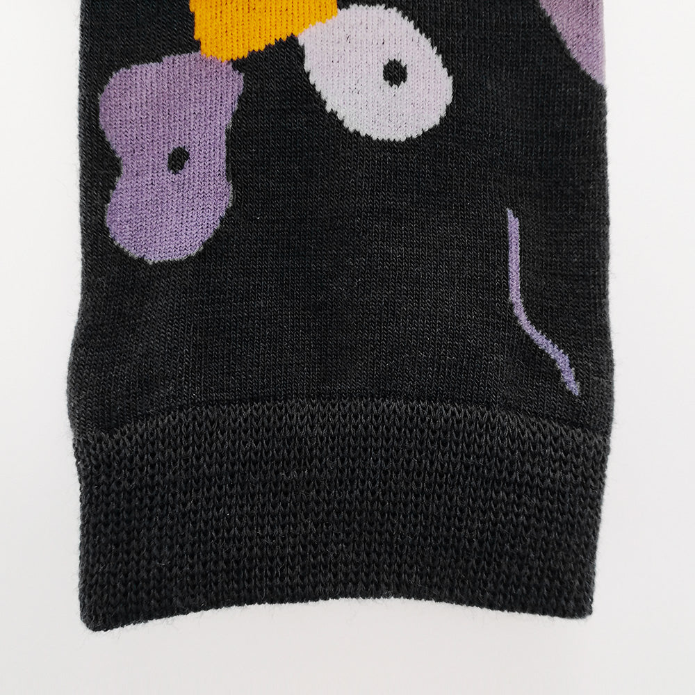 DS Merino Wool Dress Socks - Artistic Flowers