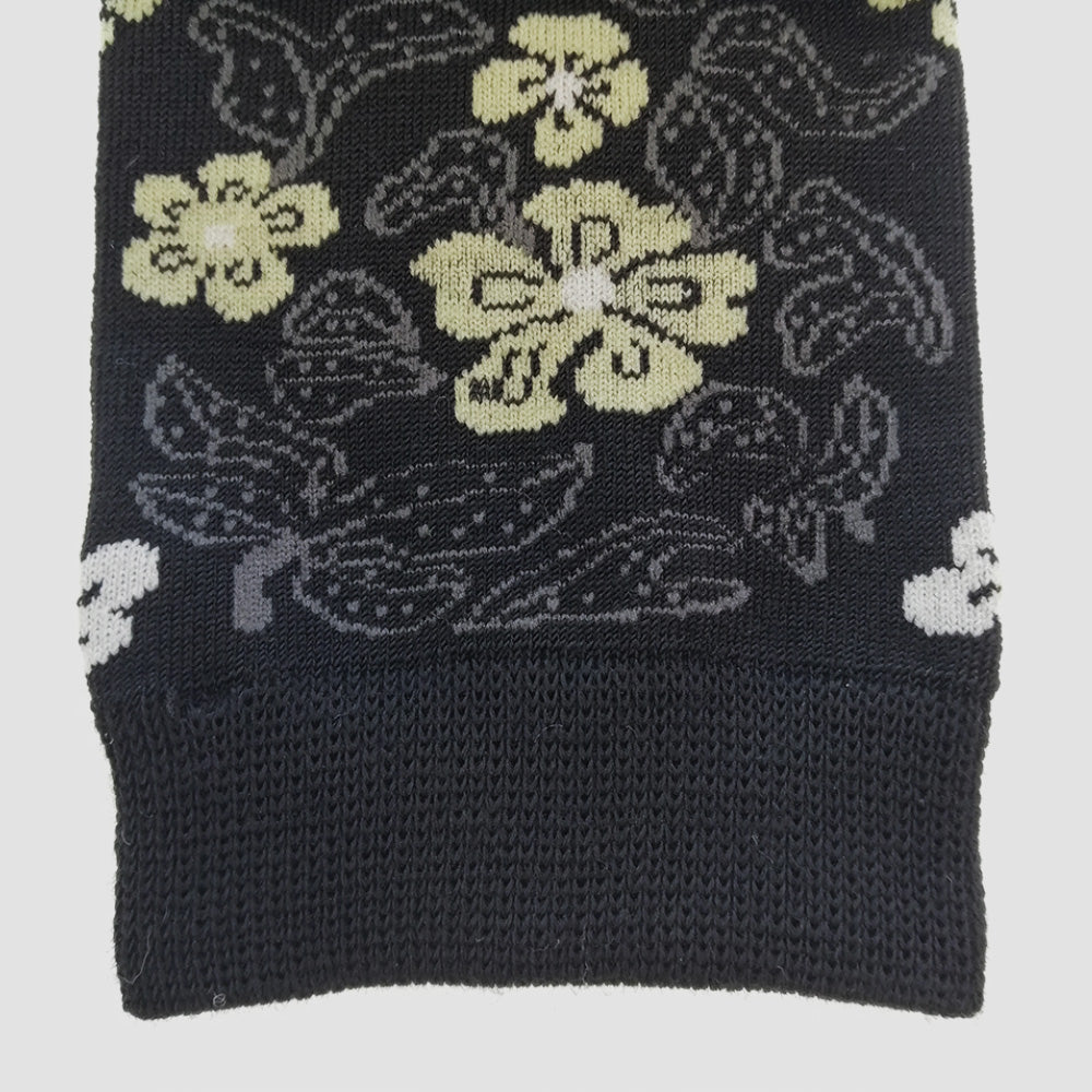 DS Merino Wool Dress Socks - Classic Flowers