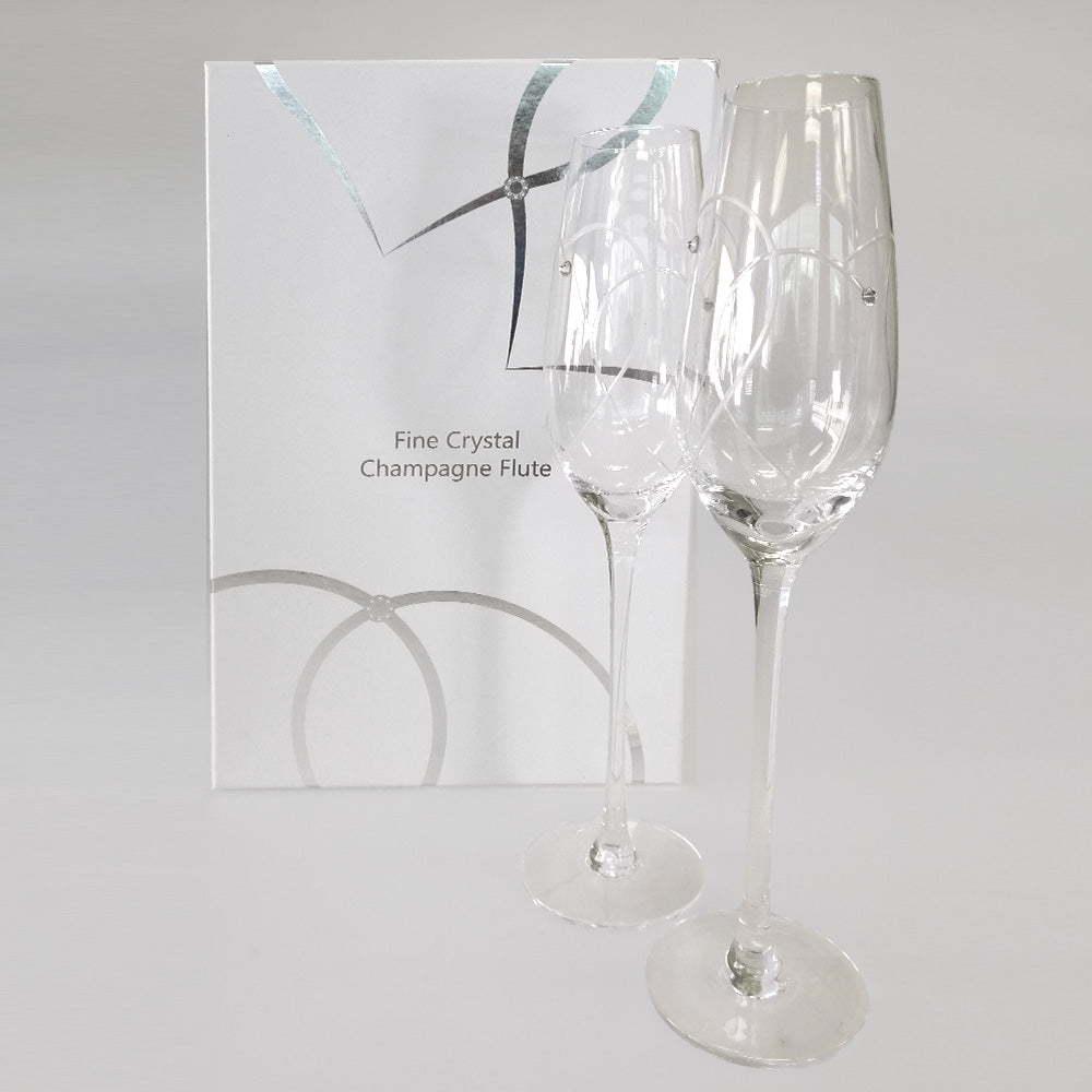 Fine Crystal Champagne Flute