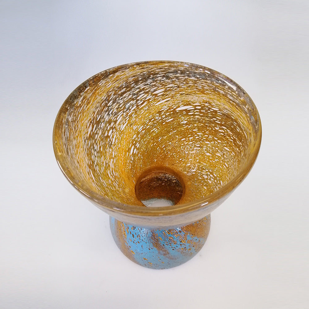 Lumi  Amber Glass Vase