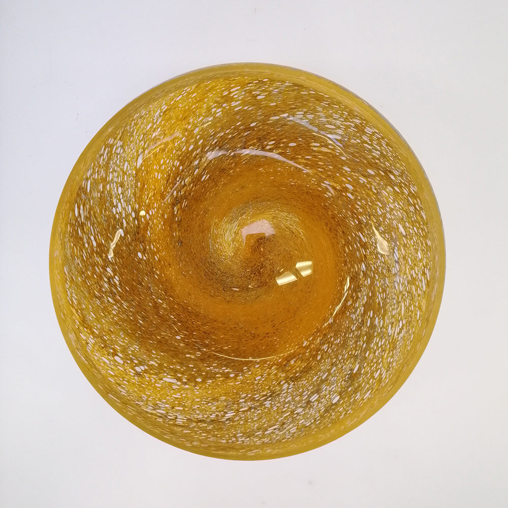 Lumi Glass Bowl Amber