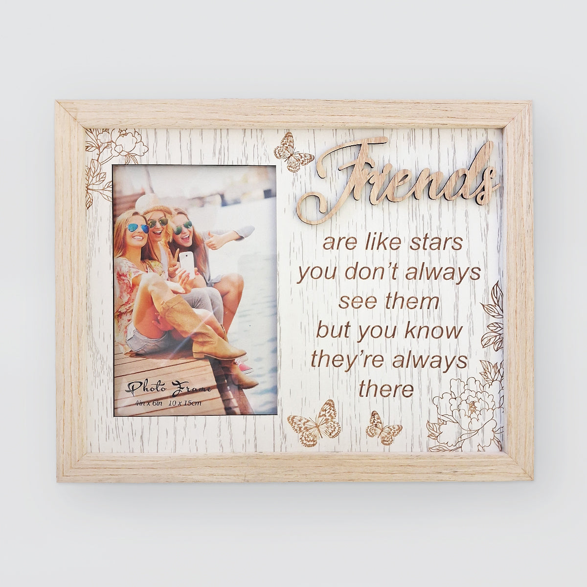 Decorative Flower Frame - Friends