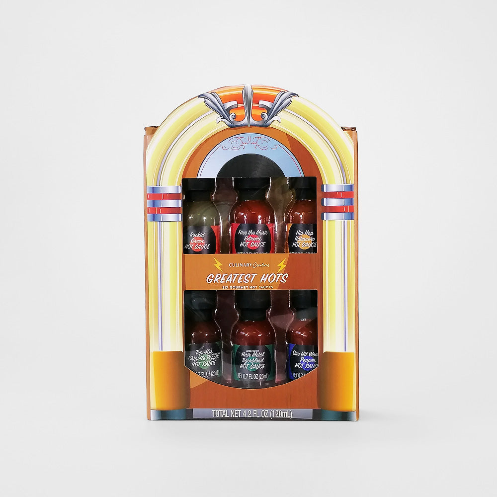 Greatest Hots' Hot Sauce Set