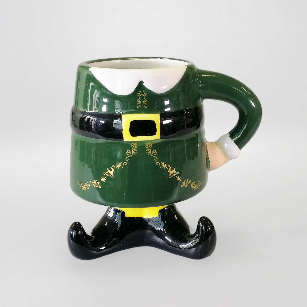 Elf Cocoa Mug With Marshmallows