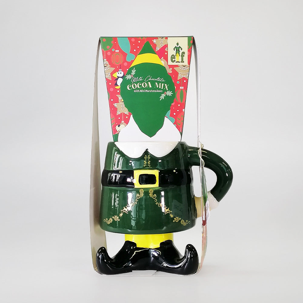 Elf Cocoa Mug With Marshmallows