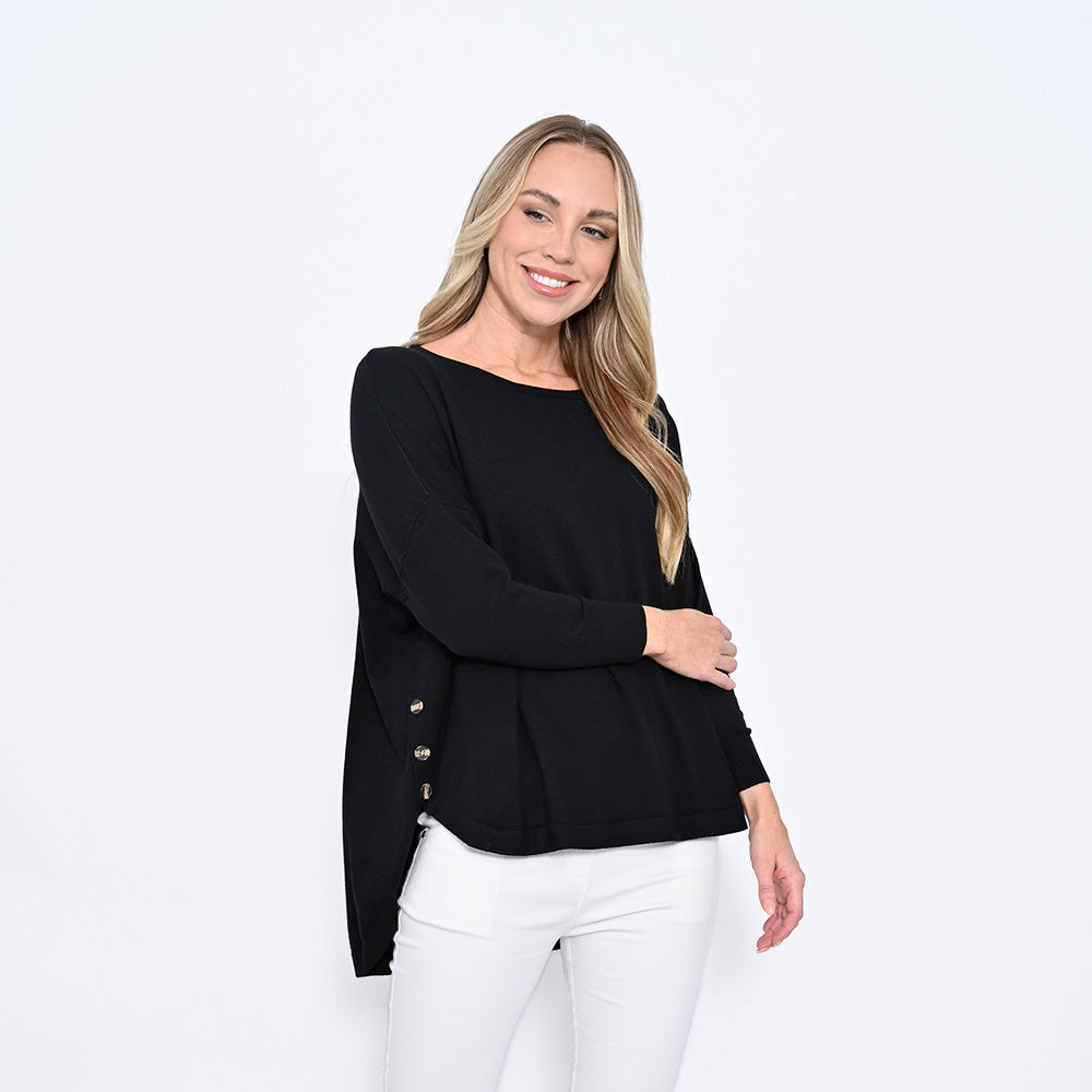 3 Button Knitted Top