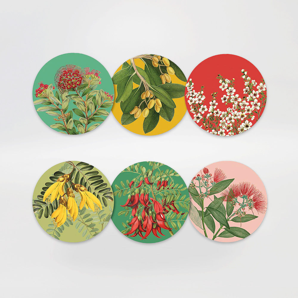 Native NZ Coaster Set
