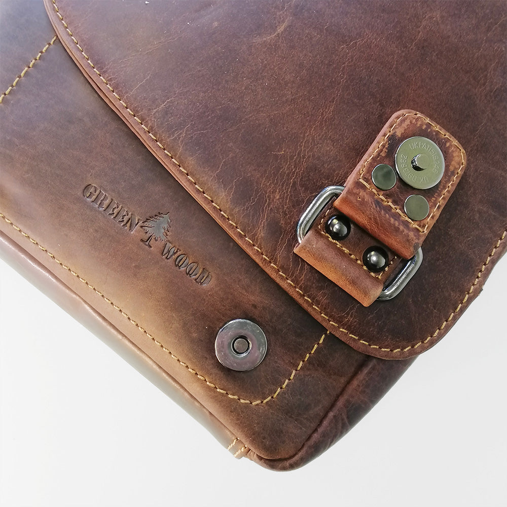 Shoulder Satchel - Sandel Leather