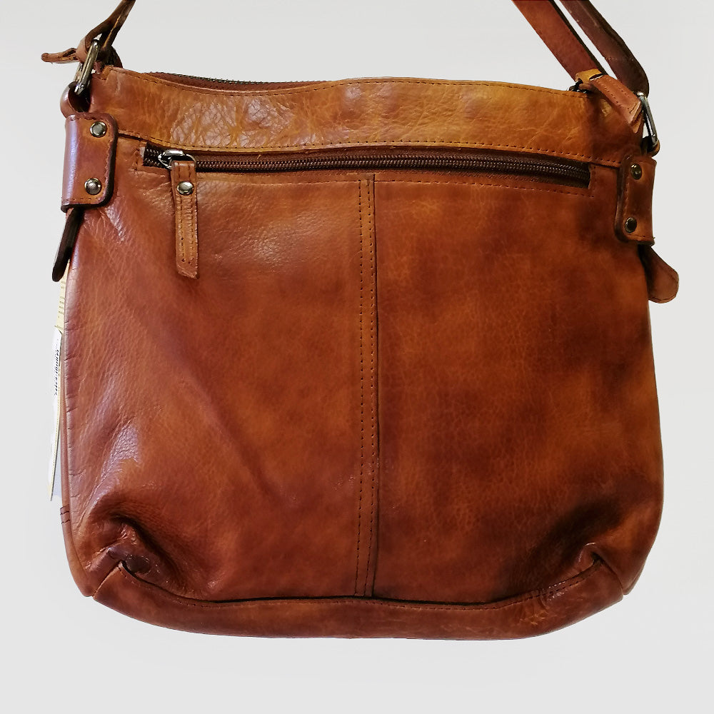 Shoulder Bag - Cognac Leather