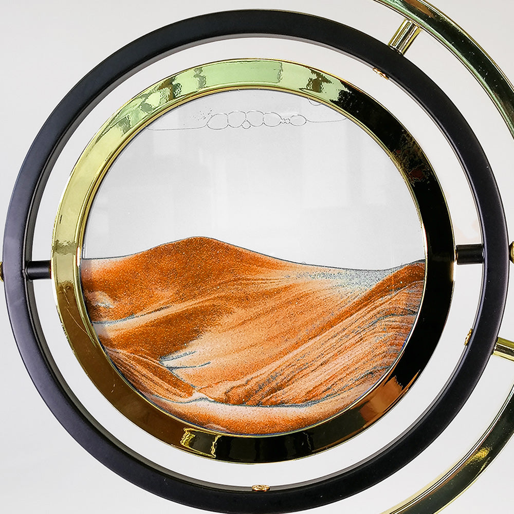 Brass Sand Picture Decor - Half Ring