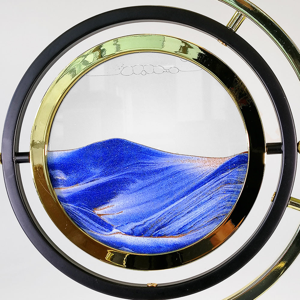 Brass Sand Picture Decor - Half Ring