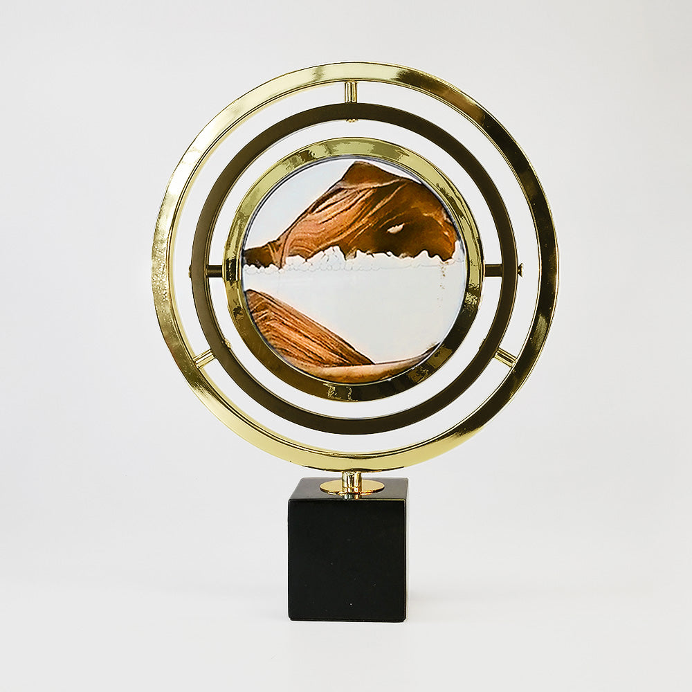 Brass Sand Picture Decor - Full Ring