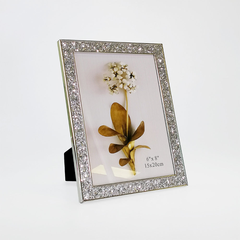 Silver Sequin Frame - 6 x 8