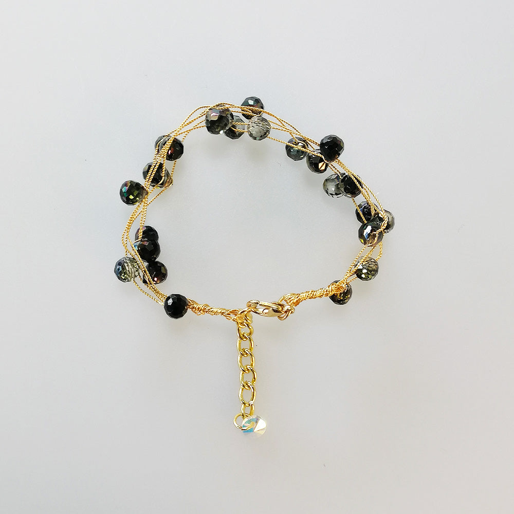 Bedazzle Bracelets - Crystals & Wire