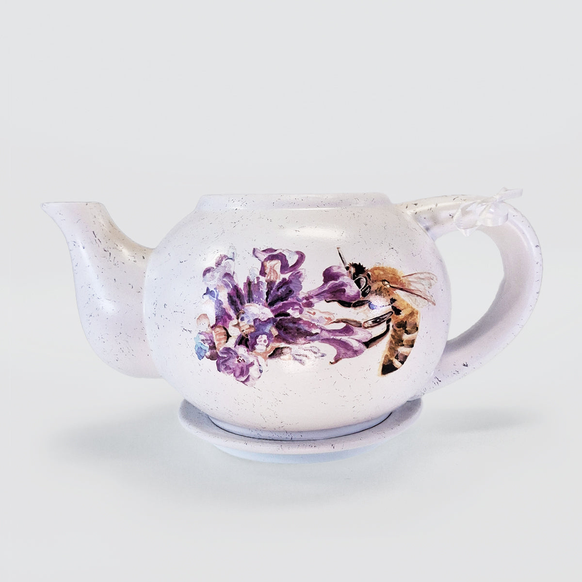 Planter - Bees & Iris Teapot