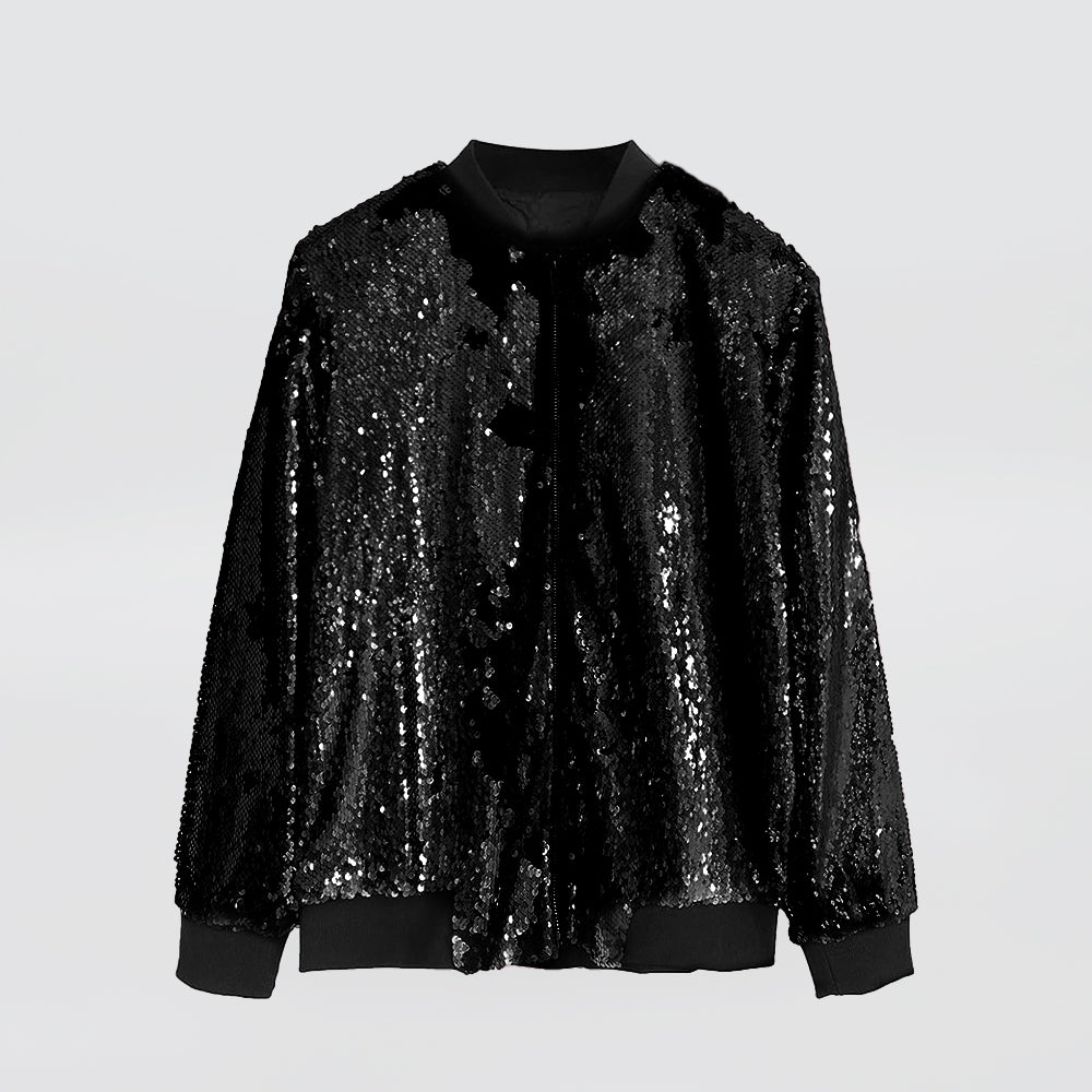 Sequin Bomber Jackets