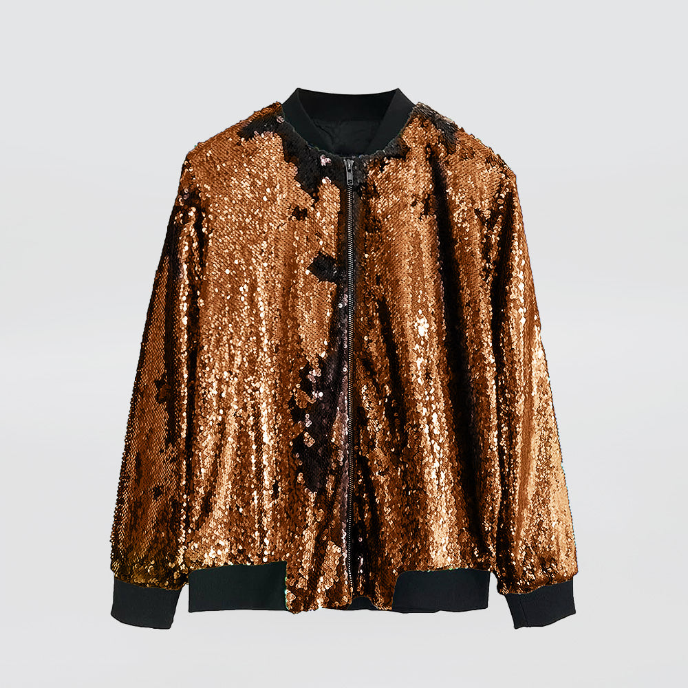 Sequin Bomber Jackets