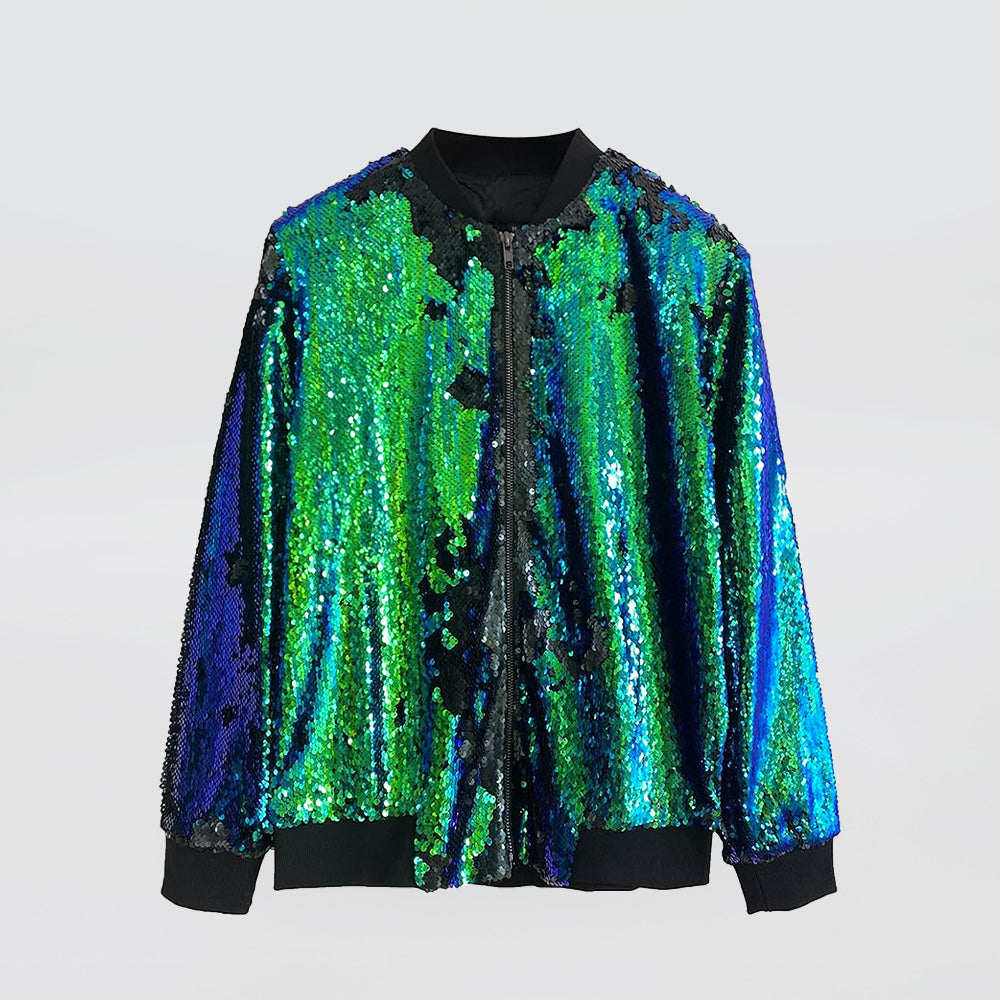 Sequin Bomber Jackets