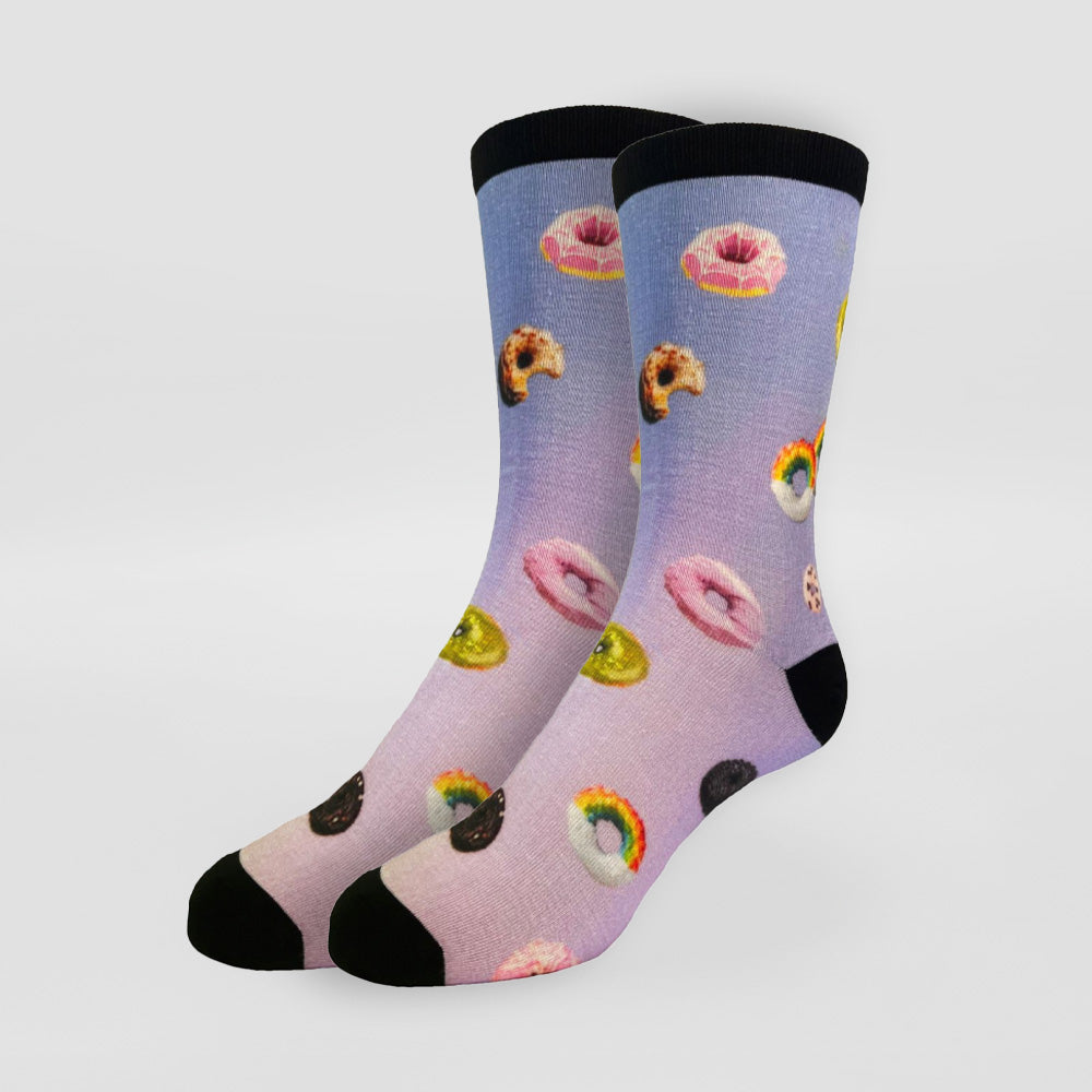 Printed Socks - Donuts