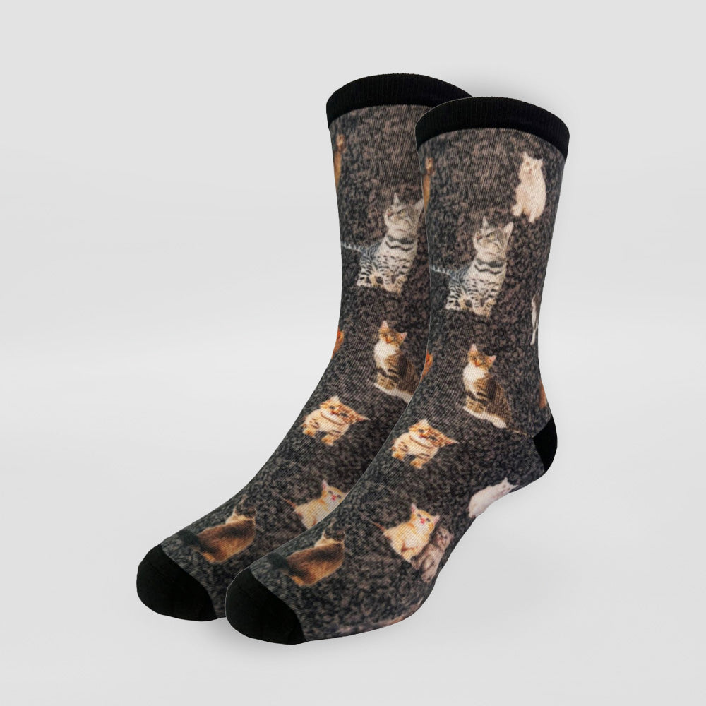 Printed Socks - Cats