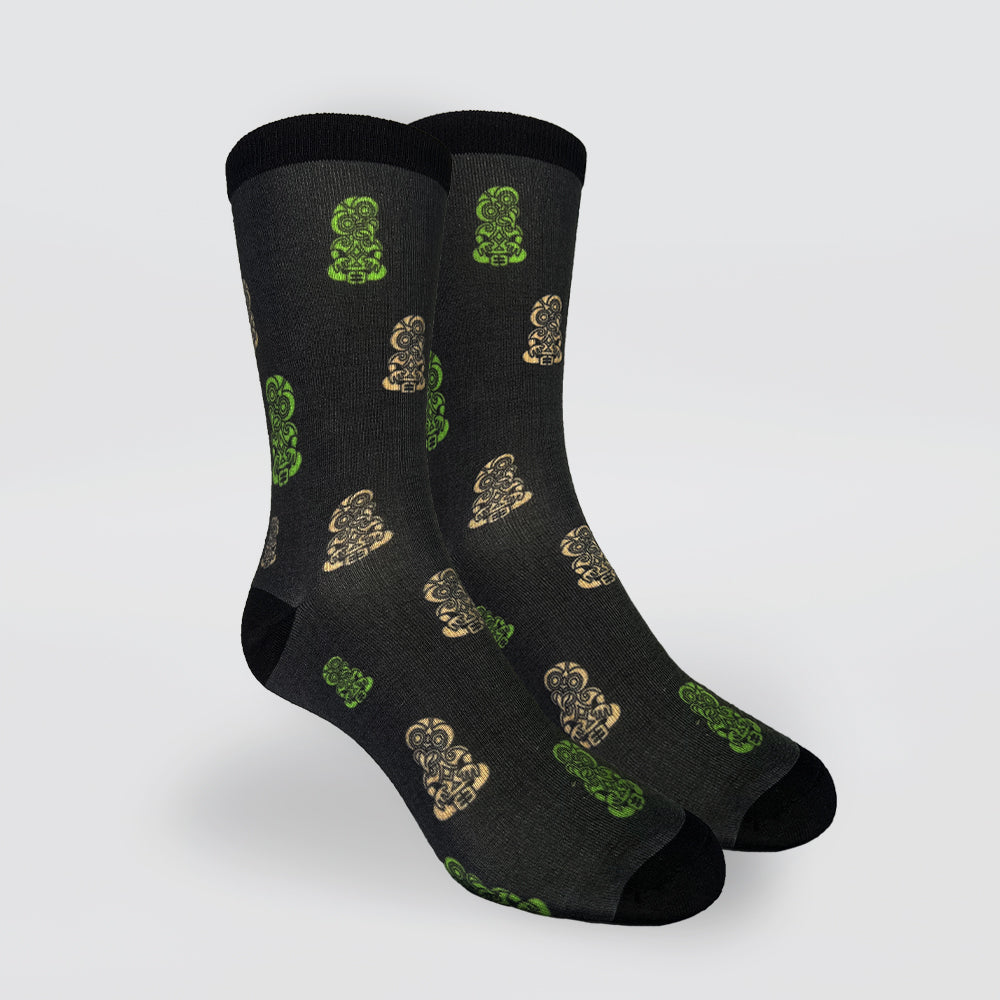 Comfort Socks - Printed Tiki Socks