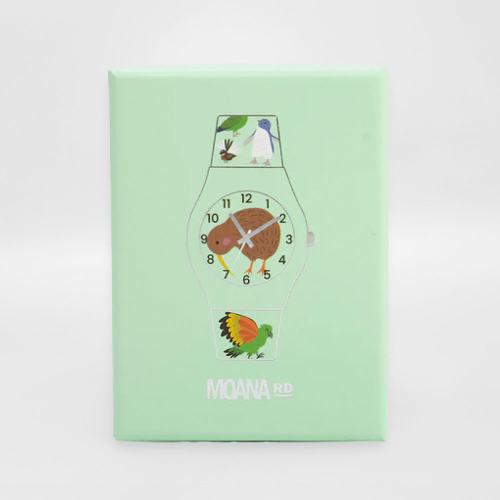 Kids Watch - Green Kiwiana