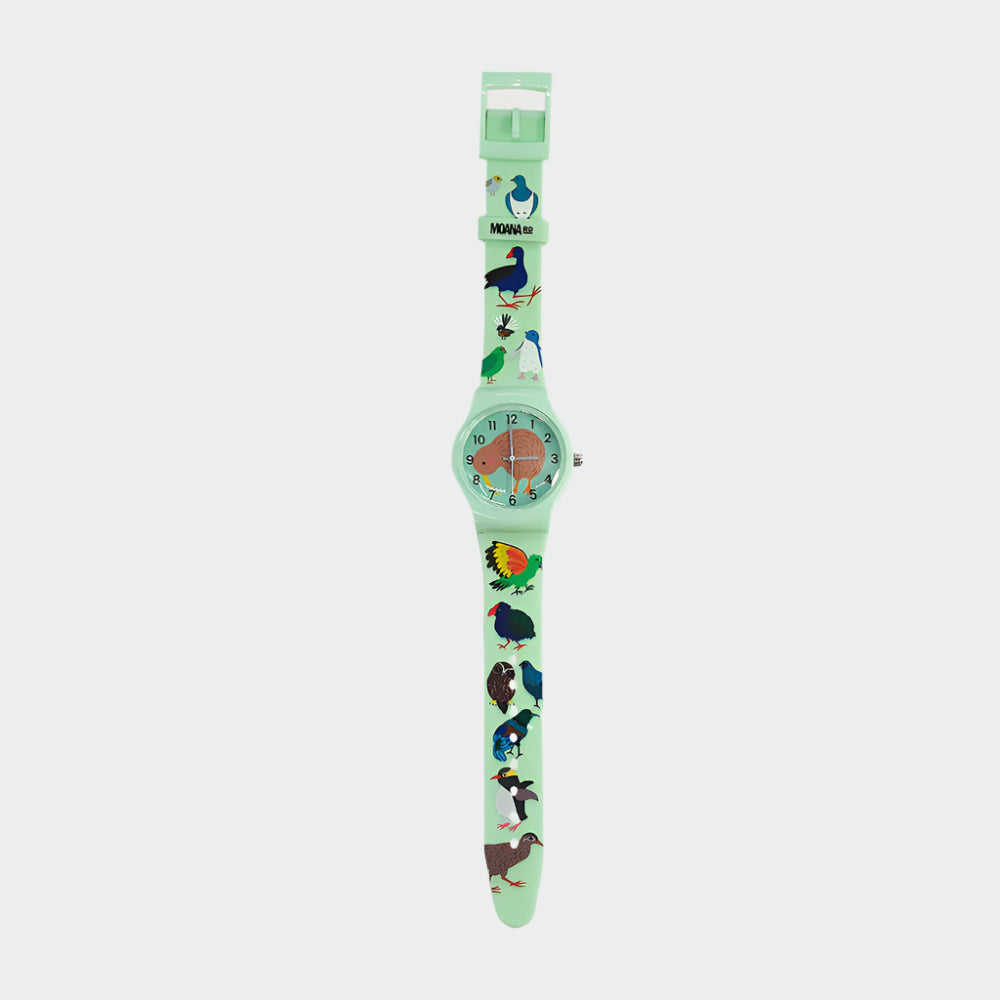 Kids Watch - Green Kiwiana
