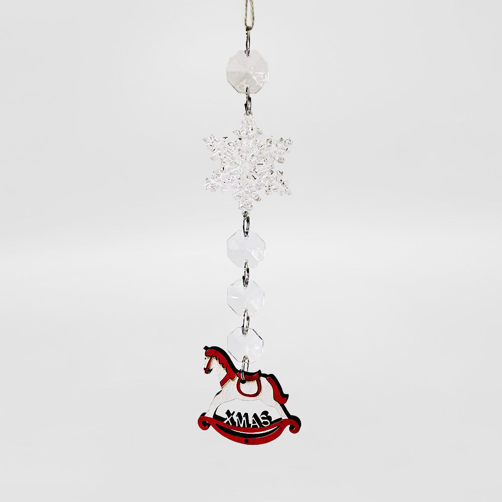 Acrylic & MDF Xmas Hanging Decor