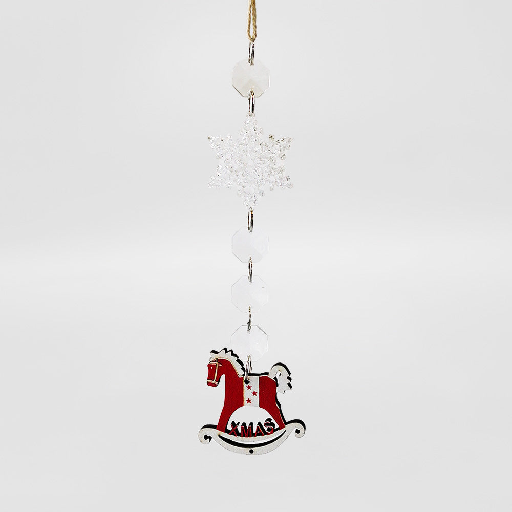 Acrylic & MDF Xmas Hanging Decor